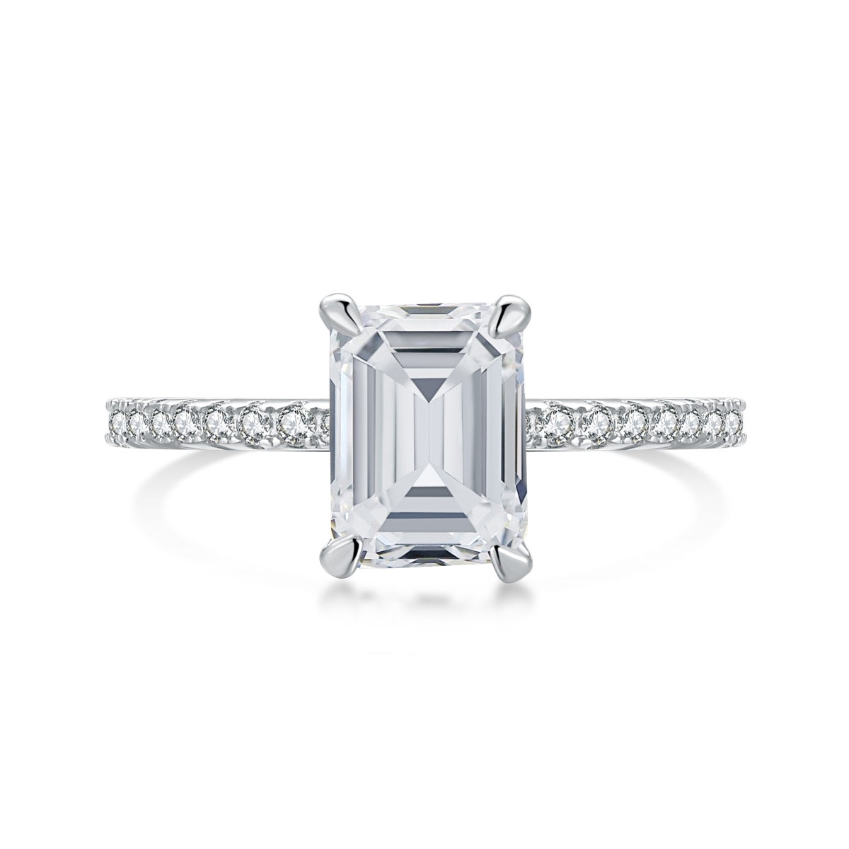 [Kismet Jewels ]2.0 Carat Scintillating Ornate Radiant Cut Party Ring