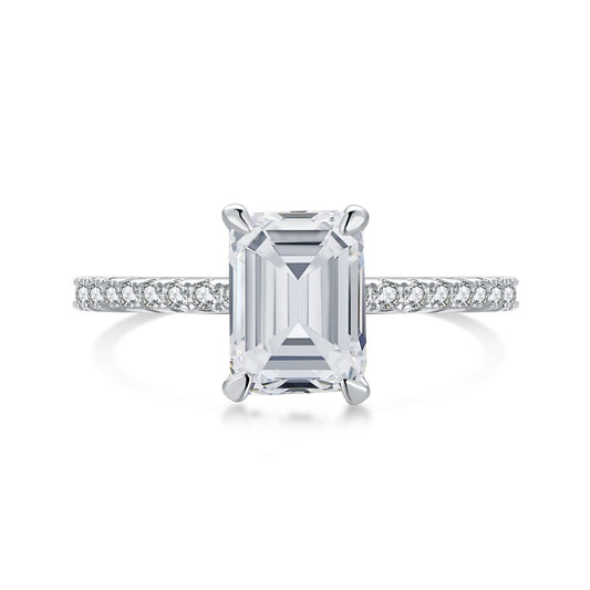 [Kismet Jewels ]2.0 Carat Scintillating Ornate Radiant Cut Party Ring