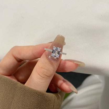 [Kismet Jewels ]2.0 Carat Scintillating Ornate Radiant Cut Party Ring