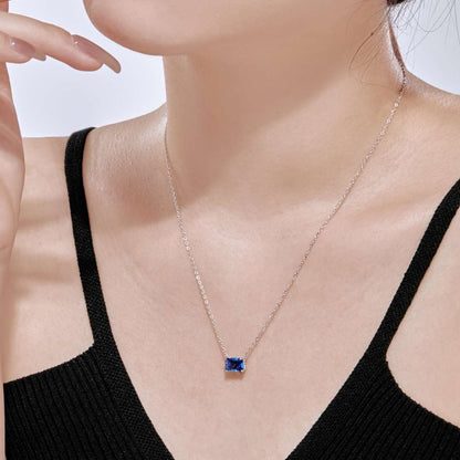 [Kismet Jewels ]Luxurious Square Shape Colorful Necalack