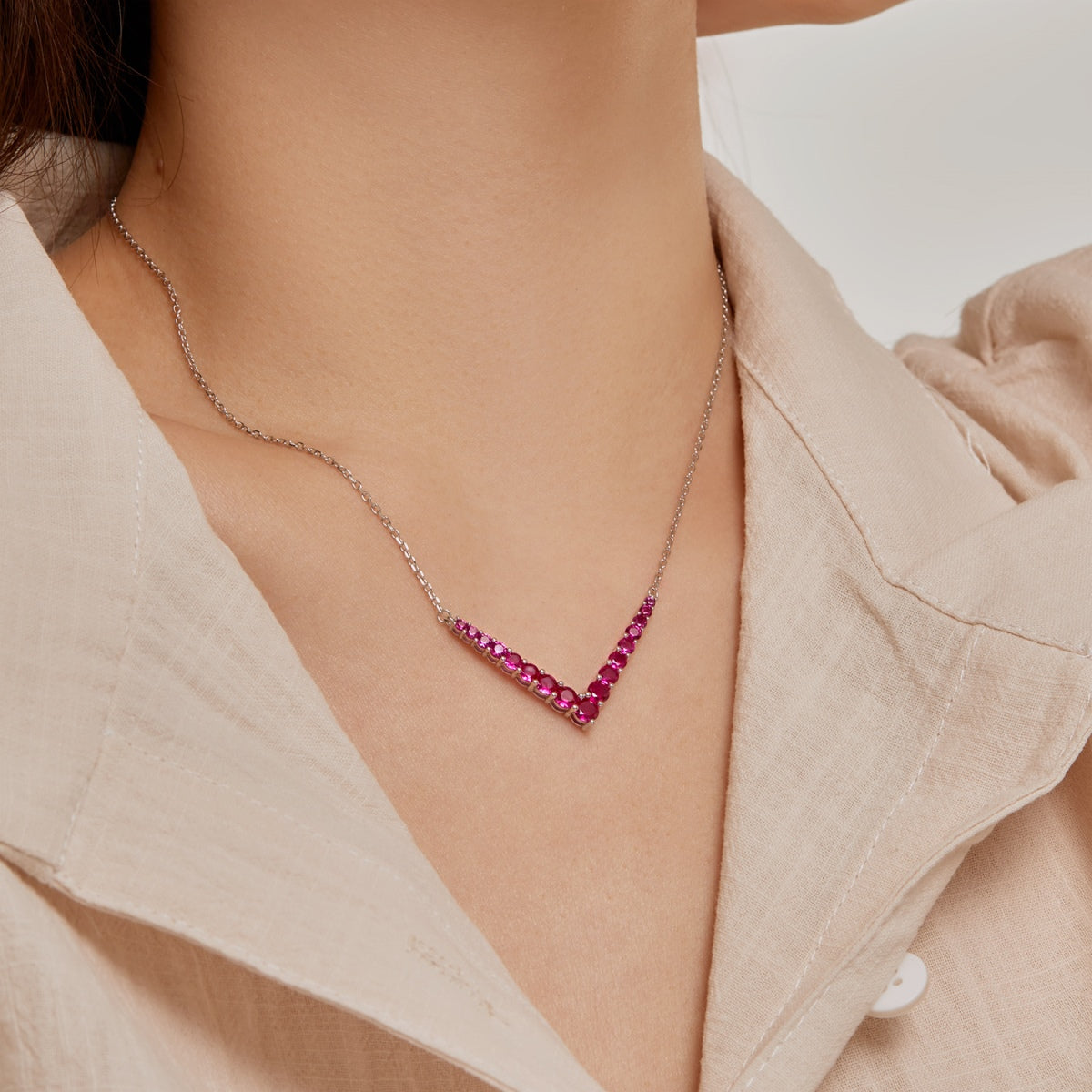 [Kismet Jewels ]Ornate Round Cut Necklace