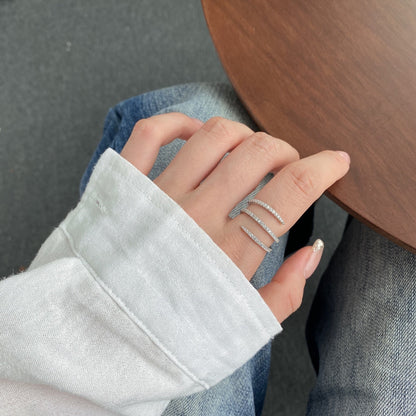 [Kismet Jewels ]Unique Vibrant Entangle Daily Ring