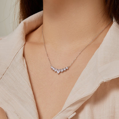 [Kismet Jewels ]Dainty Colorful Heart Necklace