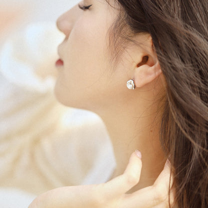 [Kismet Jewels ]Dainty Bread Pearl Earrings