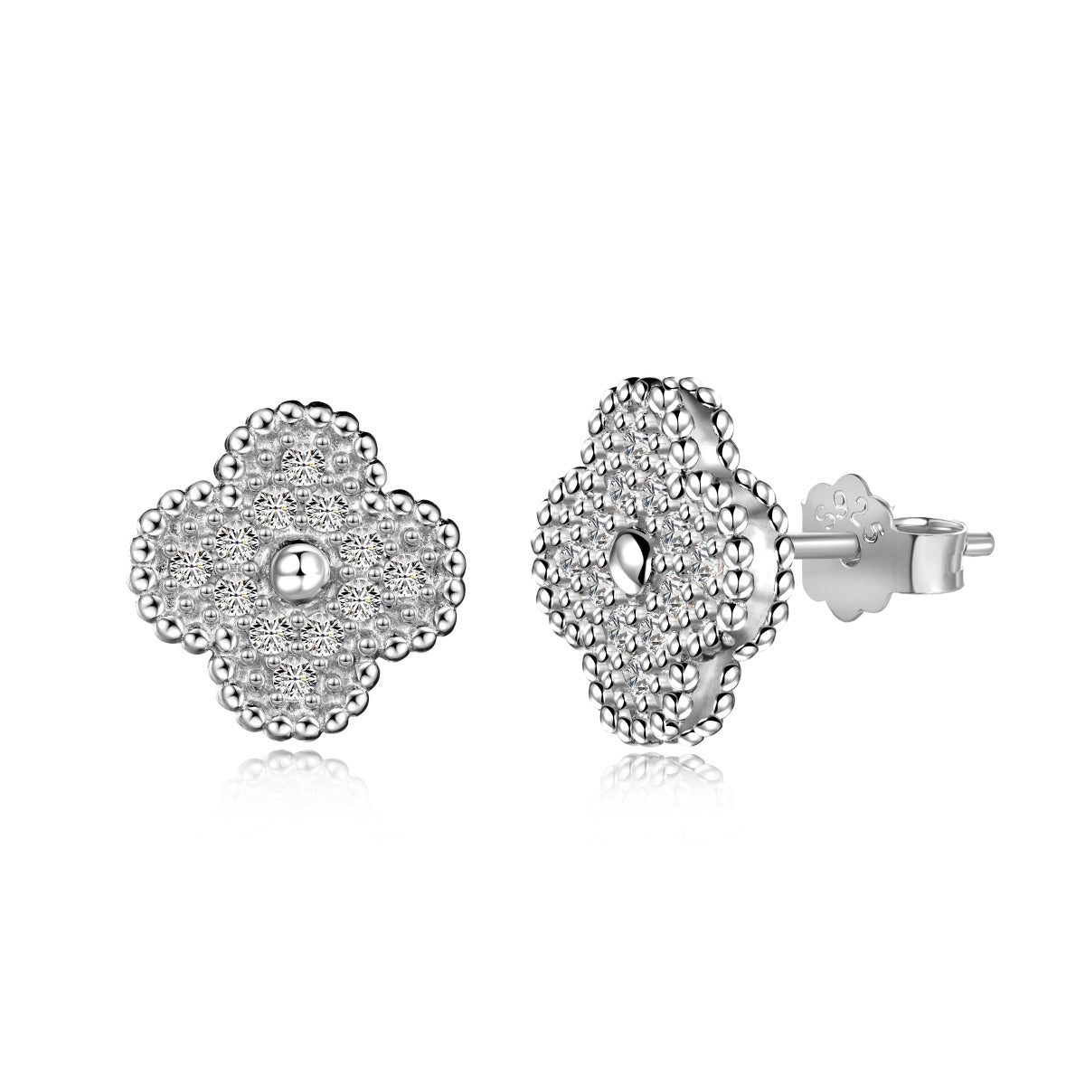 [Kismet Jewels ]Four Leaf Clover Fashion Earrings