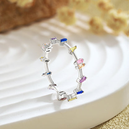 [Kismet Jewels ]Unique Trapezoid Cut Daily Ring