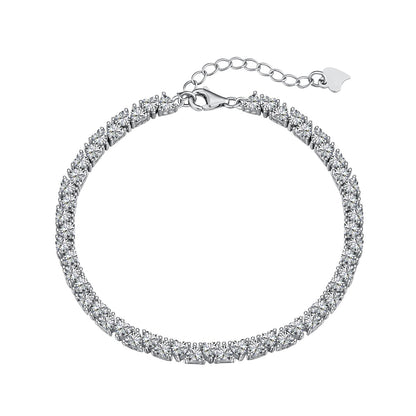 [Kismet Jewels ]Dazzling Romantic Heart Shape Lover Bracelet