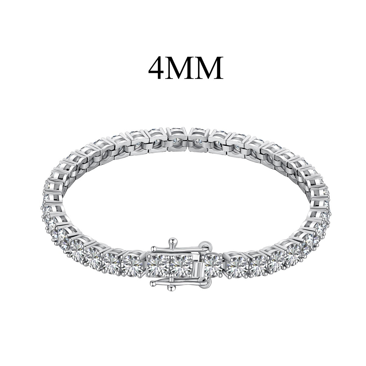 [Kismet Jewels ]Radiant Colorful Round Cut Party Bracelet