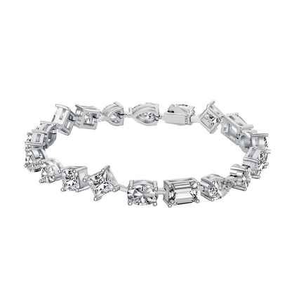 [Kismet Jewels ]Unique Exquisite Multi Cut Daily Bracelet