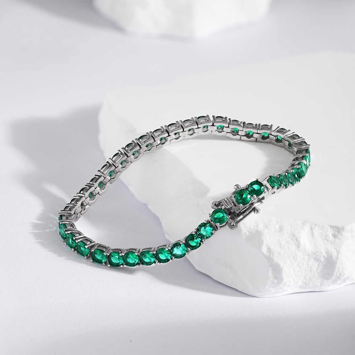 [Kismet Jewels ]Radiant Colorful Round Cut Party Bracelet