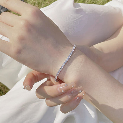 [Kismet Jewels ]Radiant Colorful Round Cut Party Bracelet