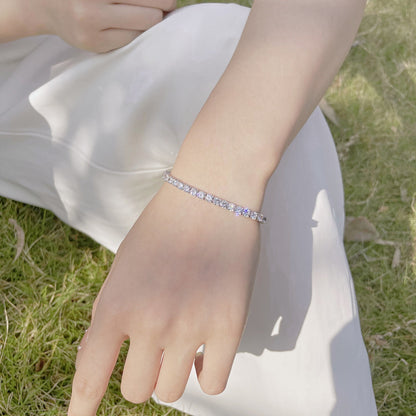 [Kismet Jewels ]Radiant Colorful Round Cut Party Bracelet