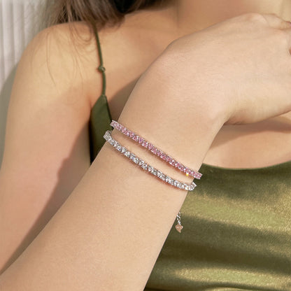 [Kismet Jewels ]Dazzling Romantic Heart Shape Lover Bracelet