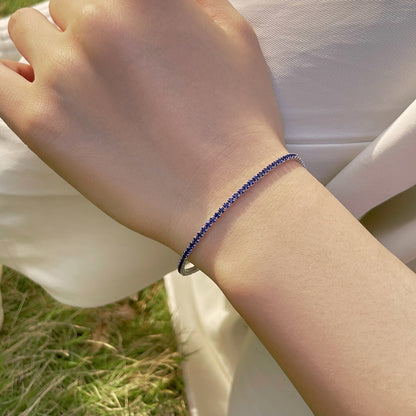 [Kismet Jewels ]Radiant Colorful Round Cut Party Bracelet