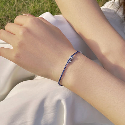 [Kismet Jewels ]Radiant Colorful Round Cut Party Bracelet