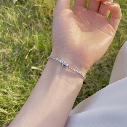 [Kismet Jewels ]Radiant Colorful Round Cut Party Bracelet