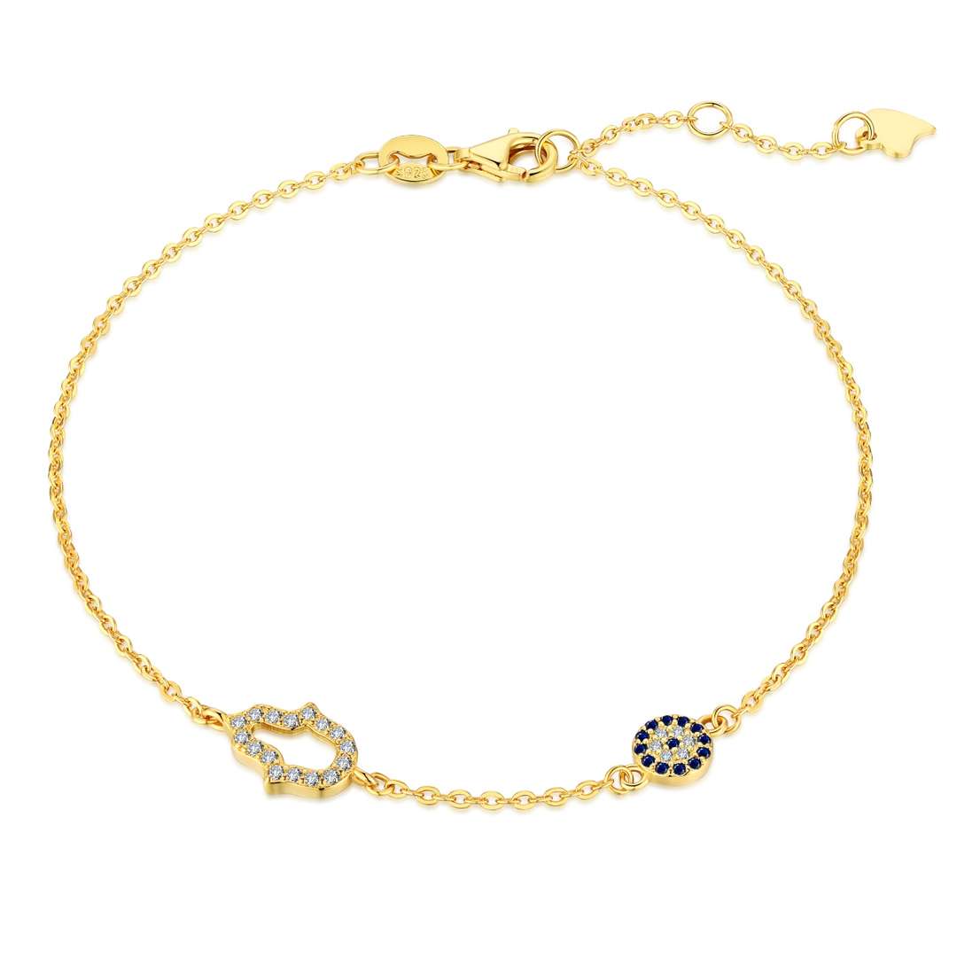 [Kismet Jewels ]Gost Shape & Round Shape Necklace