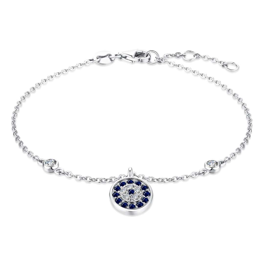 [Kismet Jewels ]Devil's Eye Round Shape Bracelet