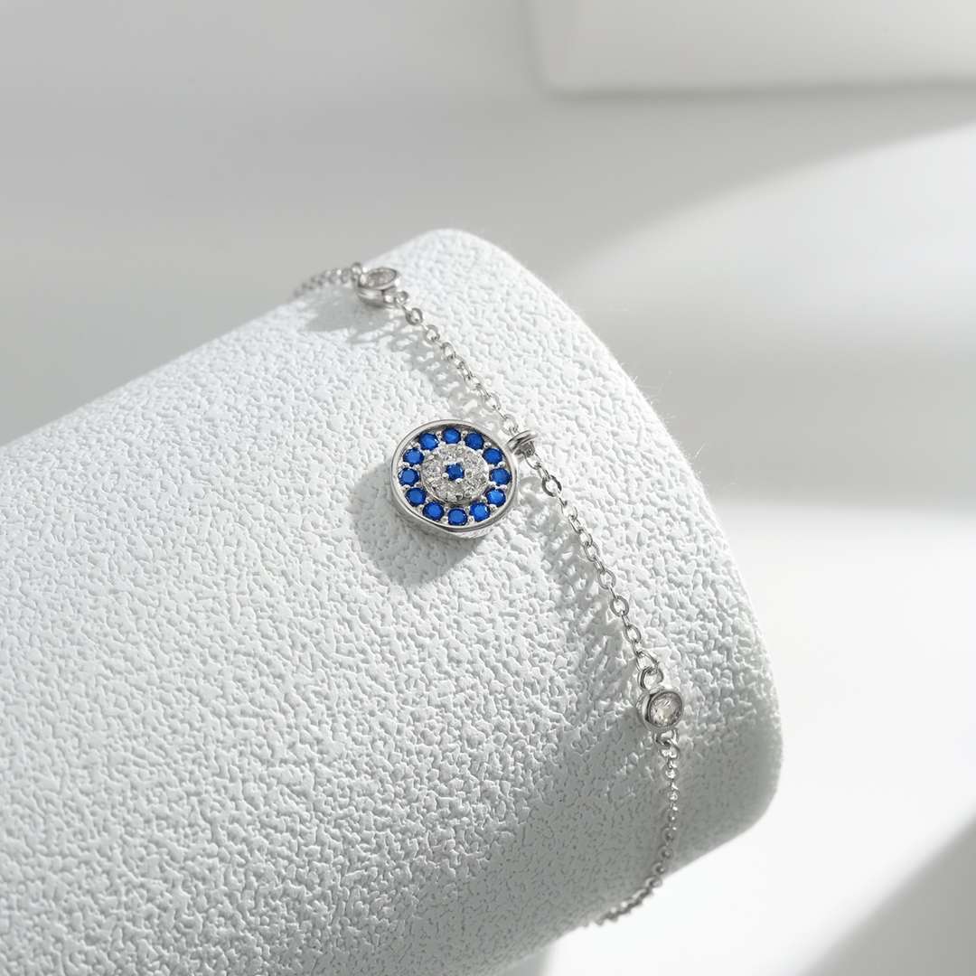 [Kismet Jewels ]Devil's Eye Round Shape Bracelet