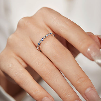 [Kismet Jewels ]Radiant Colorful Round Shape Daily Ring