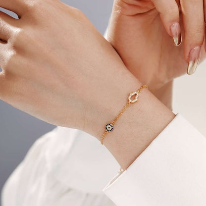 [Kismet Jewels ]Gost Shape & Round Shape Necklace