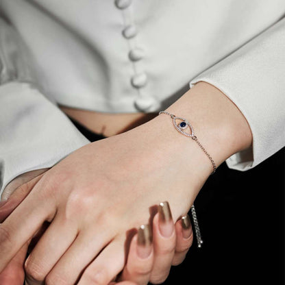[Kismet Jewels ]Devil's Eye Hollow Design Bracelet