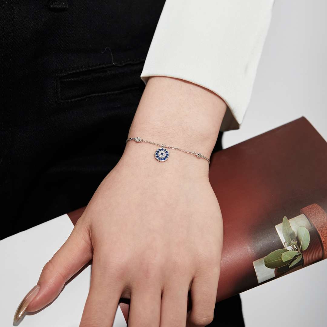 [Kismet Jewels ]Devil's Eye Round Shape Bracelet