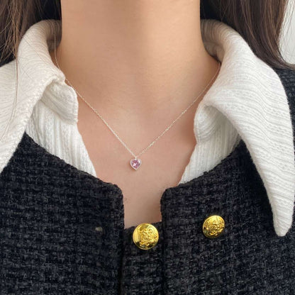 [Kismet Jewels ]Ornate Heart Shape Necklace