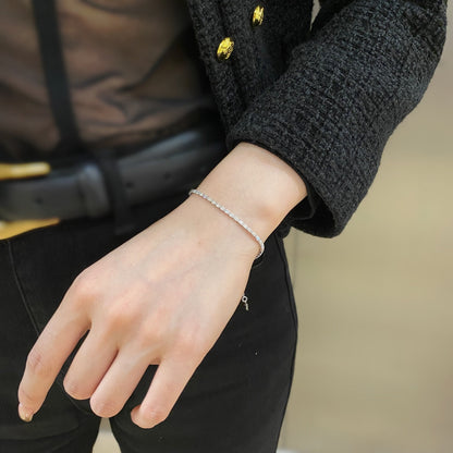 [Kismet Jewels ]Elegant Emerald Cut Daily Bracelet