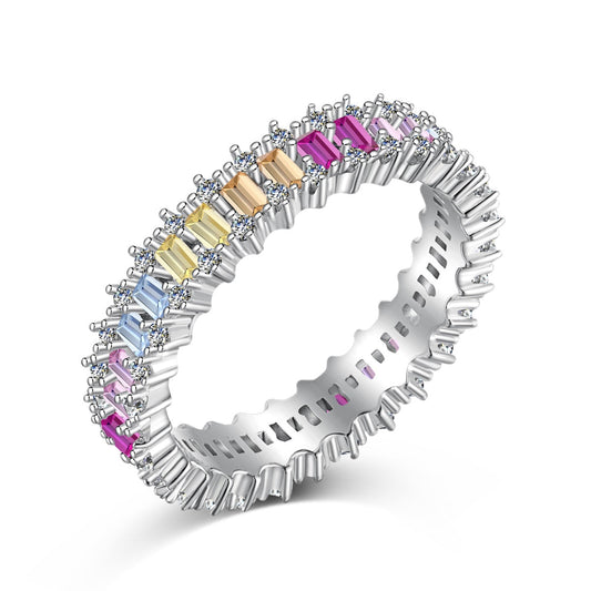 [Kismet Jewels ]Splashy Ornate Emerald Cut Cocktail Ring