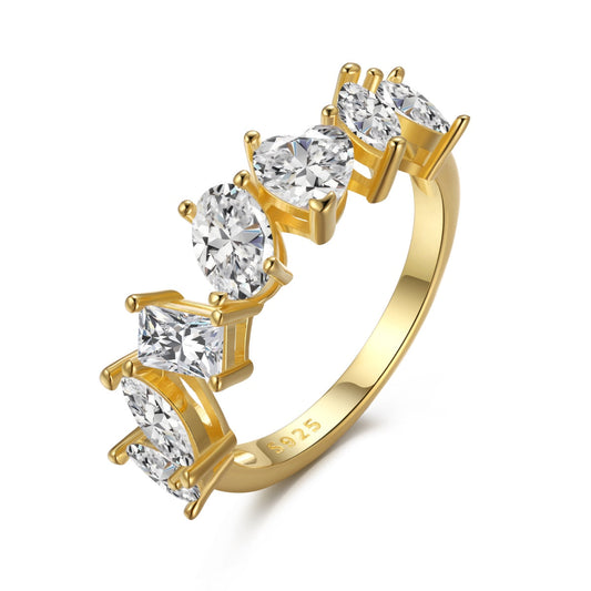 [Kismet Jewels ]Delicate Multi Cut Ring