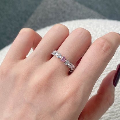 [Kismet Jewels ]0.25 Carat Radiant Romance Heart Cut Lover Ring