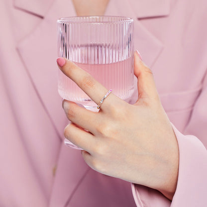 [Kismet Jewels ]Lively In Shades Elegant Radiant Cut Daily Ring