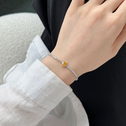 [Kismet Jewels ]0.75 Carat Exquisite Oval Cut Daily Bracelet