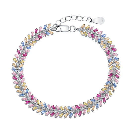 [Kismet Jewels ]Dainty Radiant Emerald Cut Daily Bracelet