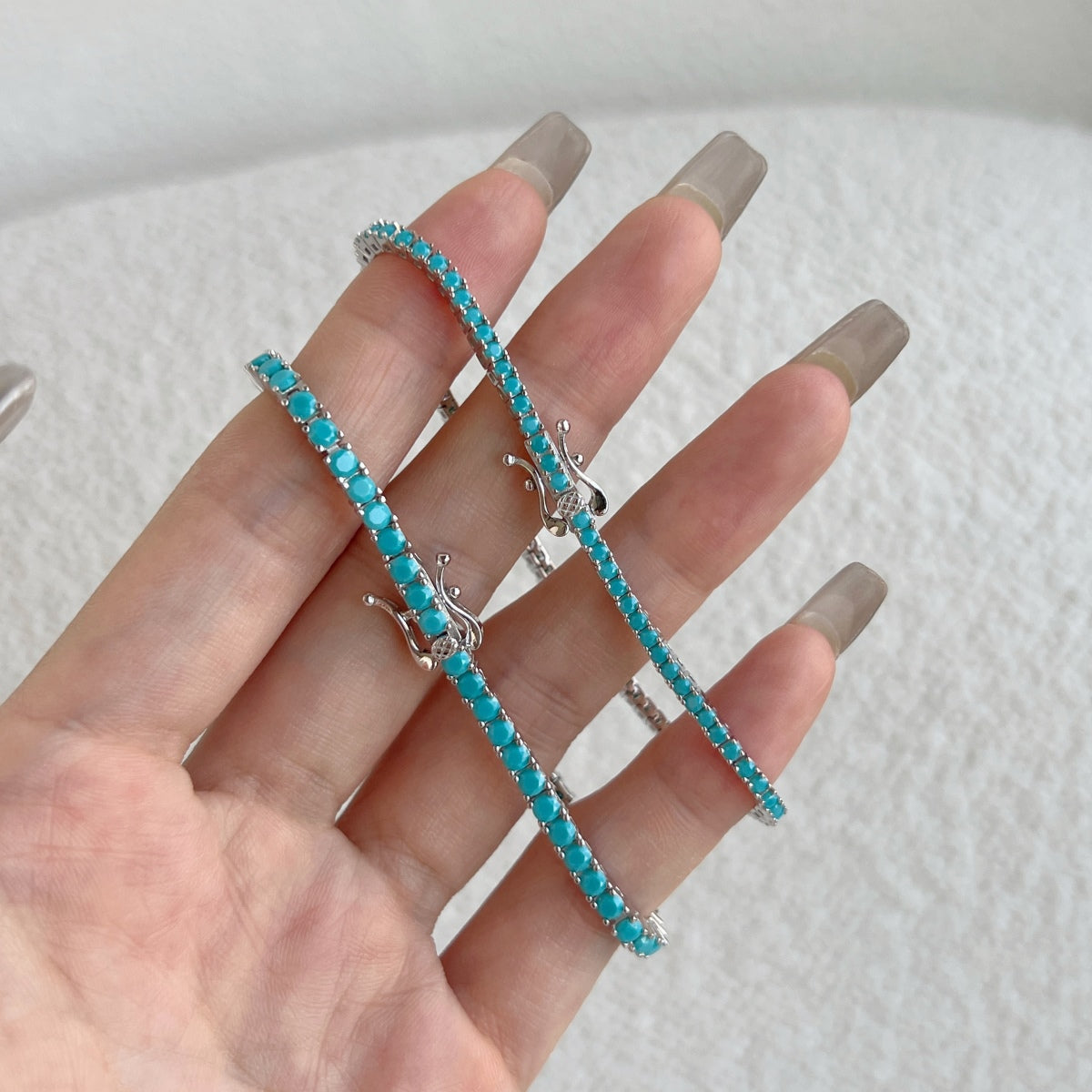 [Kismet Jewels ]Dazzling Exquisite Round Cut Daily Bracelet