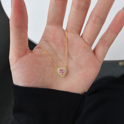 [Kismet Jewels ]Exquisite Heart Shape Necklace