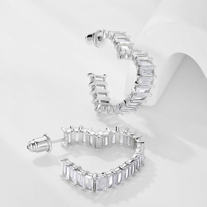 [Kismet Jewels ]Radiant Heart Cutout Earrings