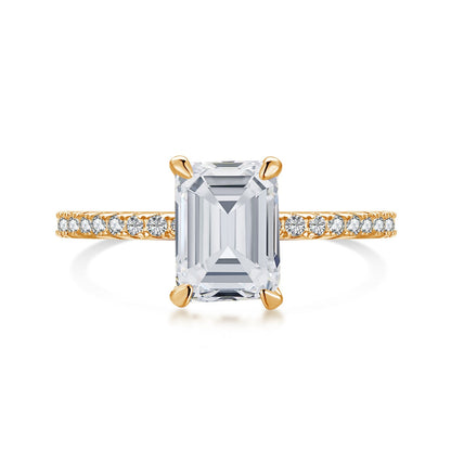 [Kismet Jewels ]2.0 Carat Scintillating Ornate Radiant Cut Party Ring