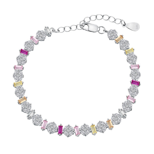 [Kismet Jewels ]Radiant Colorful Round Shape Daily Bracelet