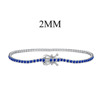 [Kismet Jewels ]Radiant Colorful Round Cut Party Bracelet