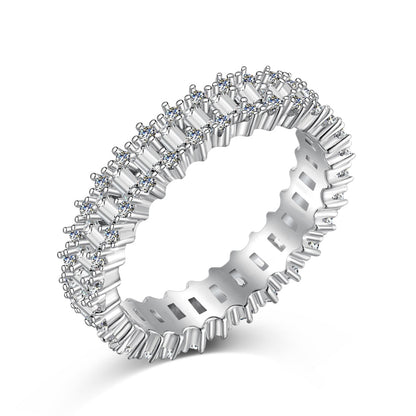 [Kismet Jewels ]Splashy Ornate Emerald Cut Cocktail Ring