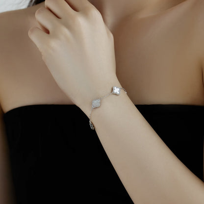 [Kismet Jewels ]Four-Leaf Clover Exquisite Bracelet