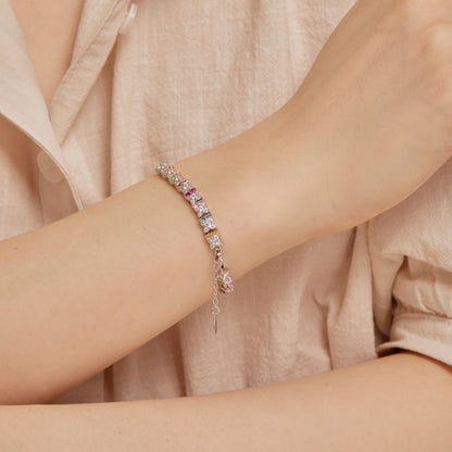 [Kismet Jewels ]Unique Colorful Flower Shape Daily Bracelet