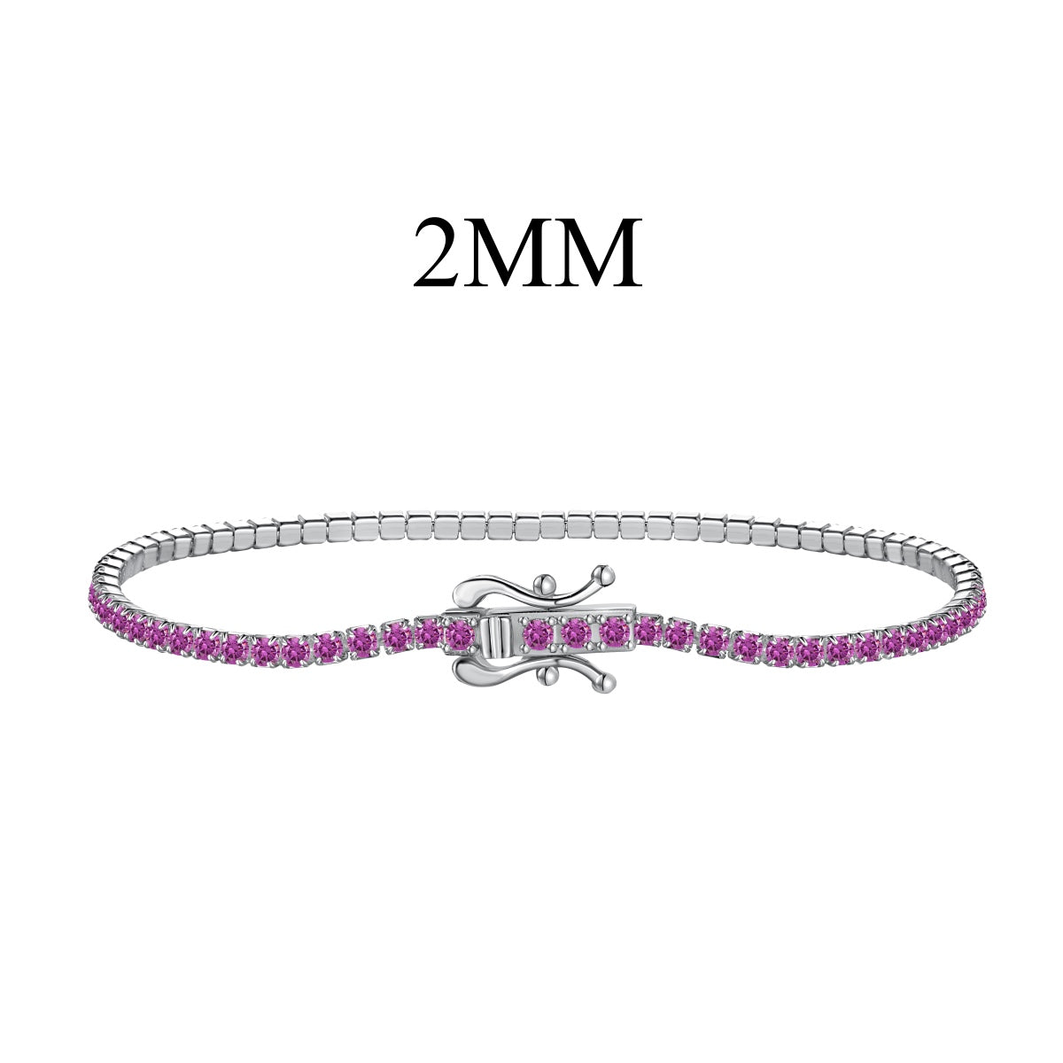 [Kismet Jewels ]Radiant Colorful Round Cut Party Bracelet