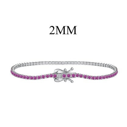 [Kismet Jewels ]Radiant Colorful Round Cut Party Bracelet