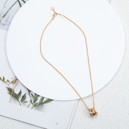 [Kismet Jewels ]SERPENTI PINK GOLD NECKLACE DIAMOND