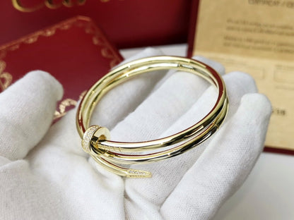 [Kismet Jewels ]JUSTE BRACELET 3.5MM DOUBLE ROW DIAMOND