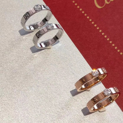 [Kismet Jewels ]LOVE RING 3.6MM 1 BIG DIAMOND