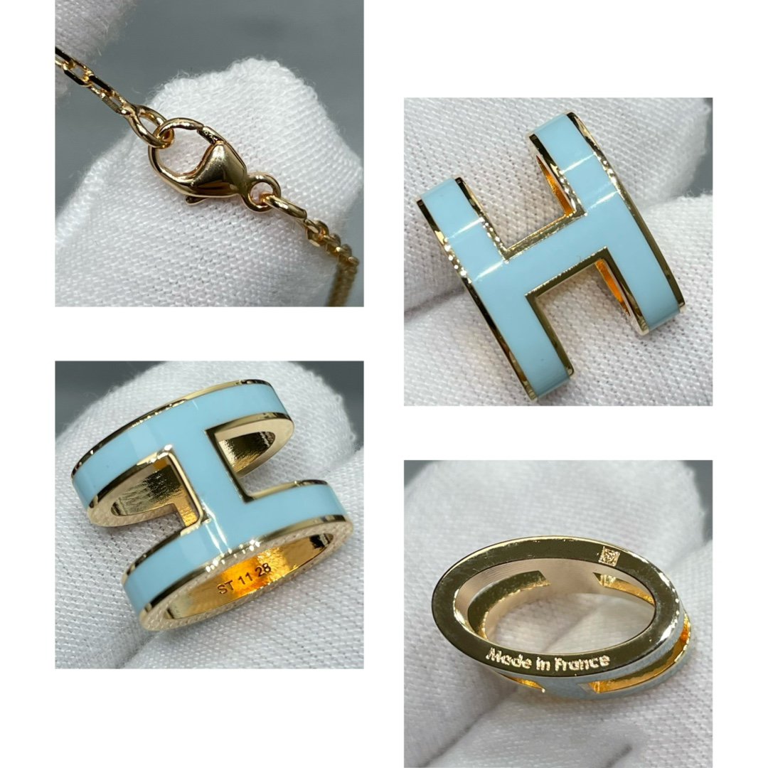 [Kismet Jewels ]POP H SKY BLUE NECKLACE